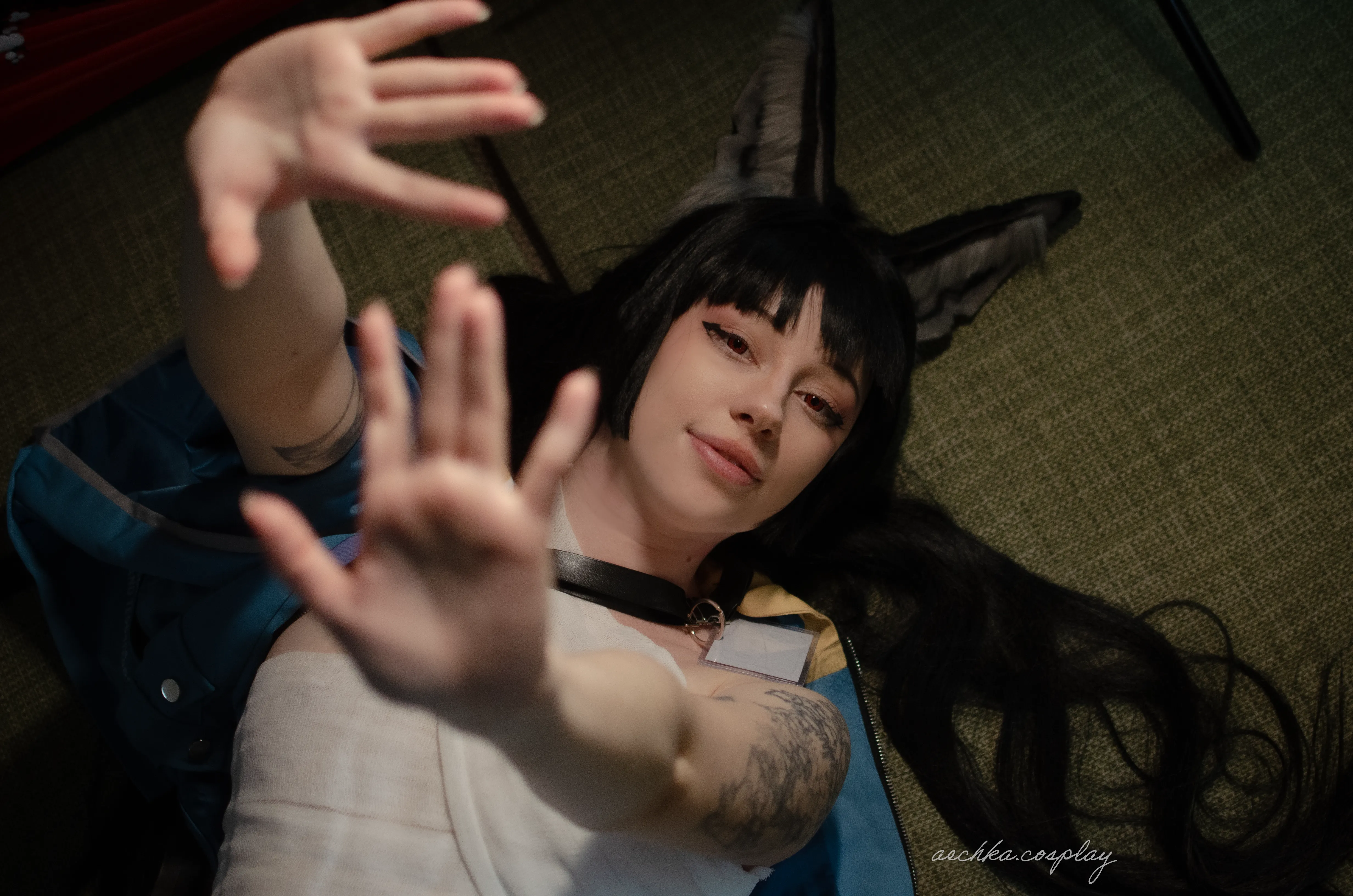 Aechka cosplays Miyabi from Zenless Zone Zero